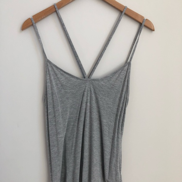 Grey Multi Strap Tank - Picture 1 of 2
